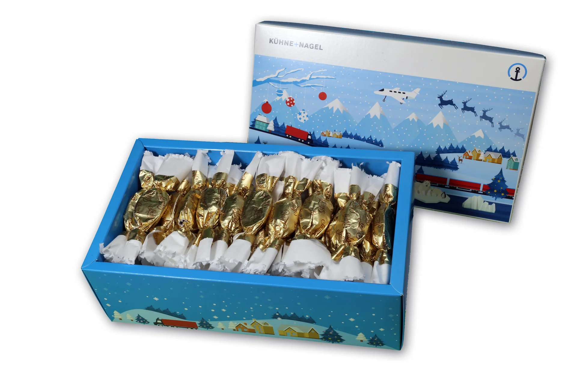 Kühne+Nagel Custom Christmas Candy Box