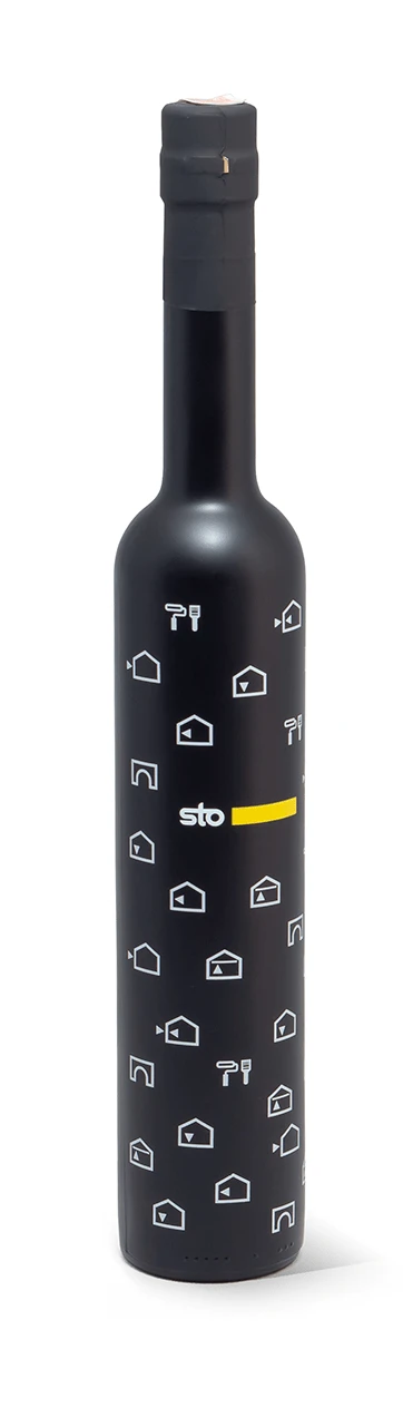 STO Custom Painted Pálinka Bottle
