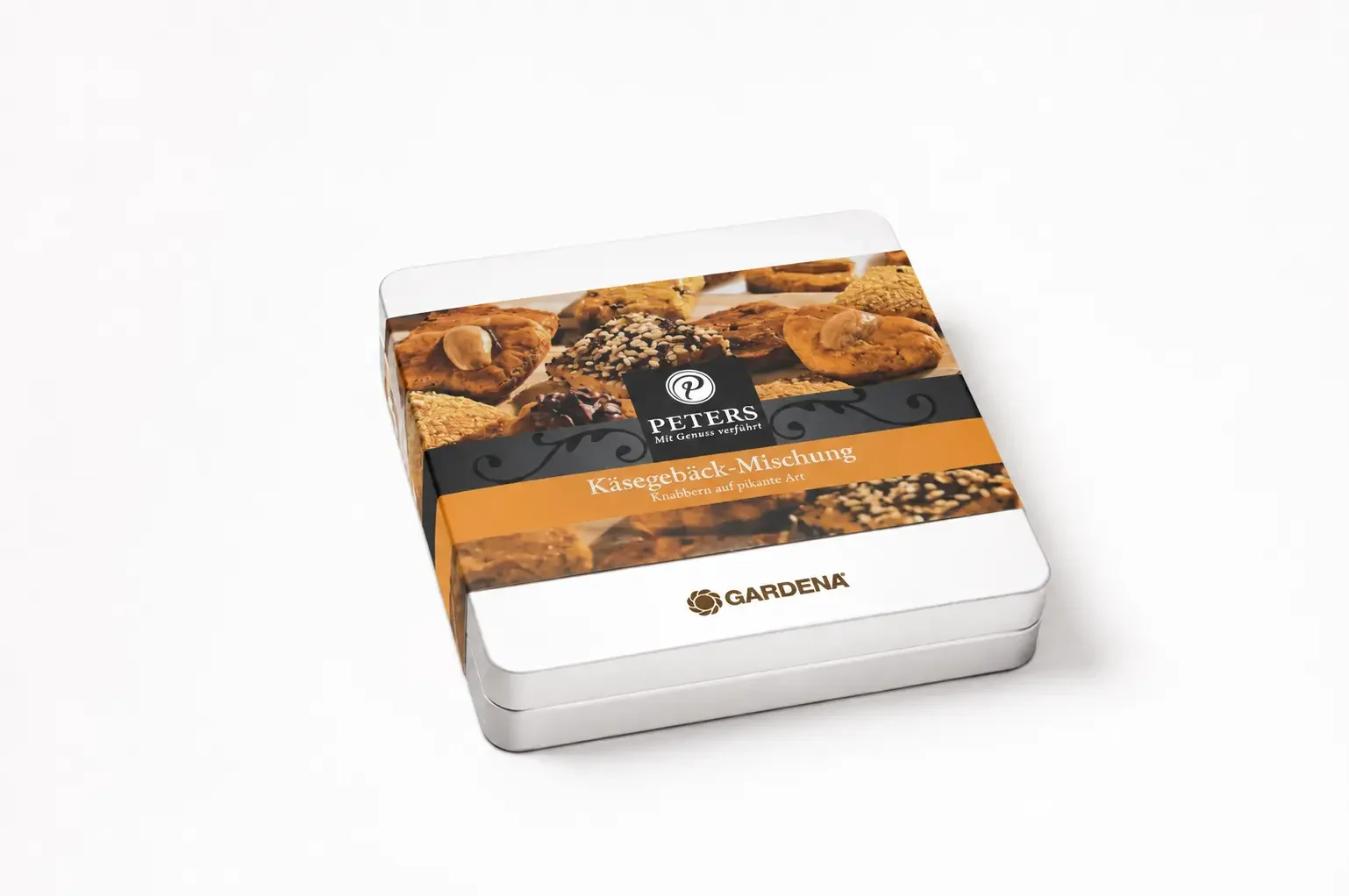 Gardena Cheese Biscuit in Metal Box